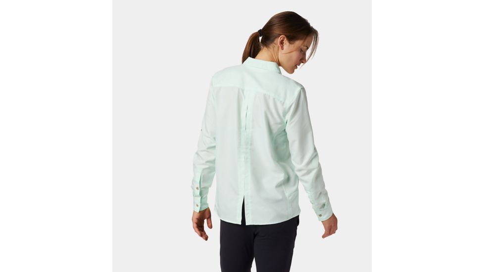Mountain Hardwear Canyon Long Sleeve Shirt - Womens, Pristine, Small, 1648531380-S