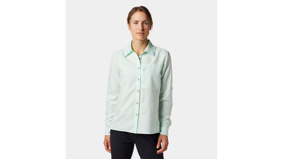 Mountain Hardwear Canyon Long Sleeve Shirt - Womens, Pristine, Small, 1648531380-S