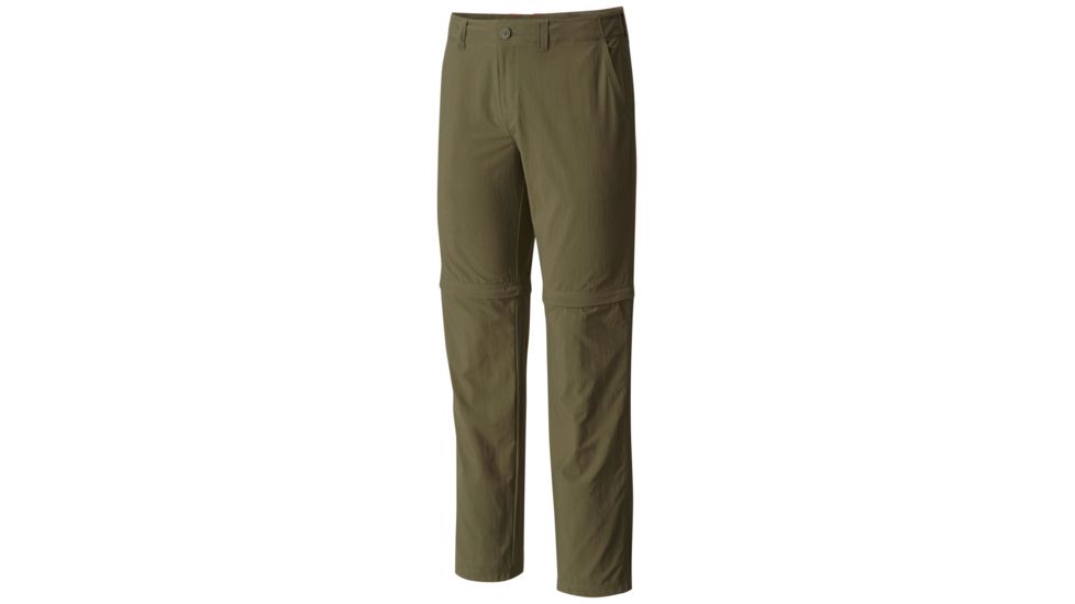 Mountain Hardwear Castil Convertible Pant - Men's, Peatmoss, 42 1574061214-42-30