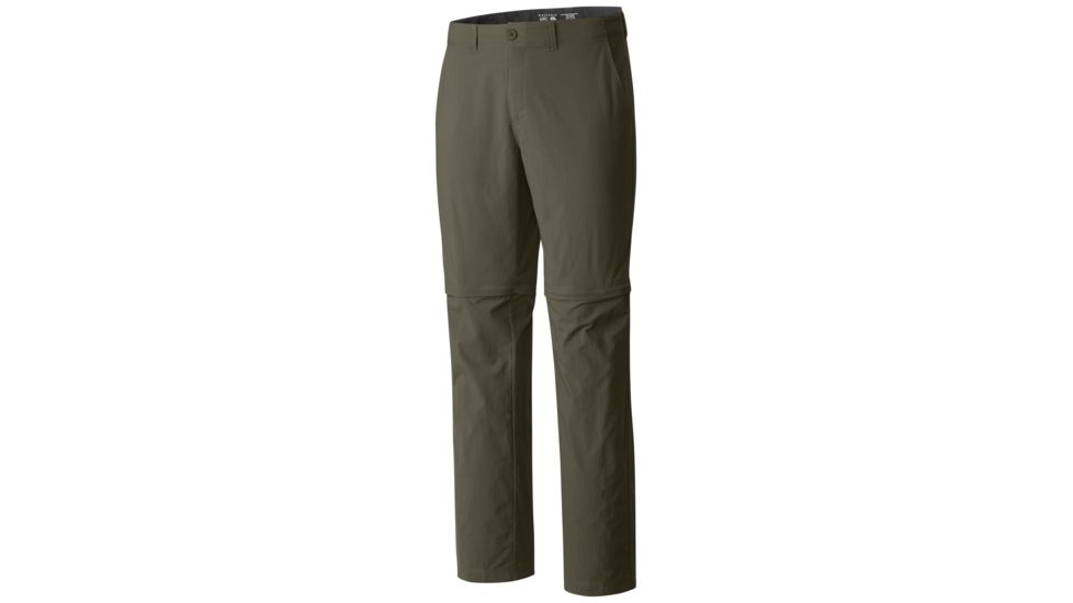 Castil Convertible Pant - Mens-Stone Green-Short Inseam-36 Waist