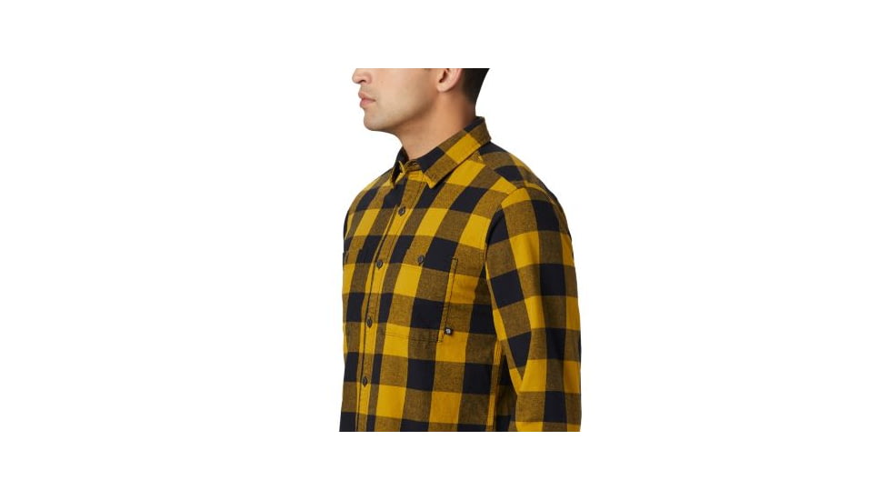 Mountain Hardwear Catalyst Edge Long Sleeve Shirt - Mens, Dark Bolt, Medium, 1851101236-M