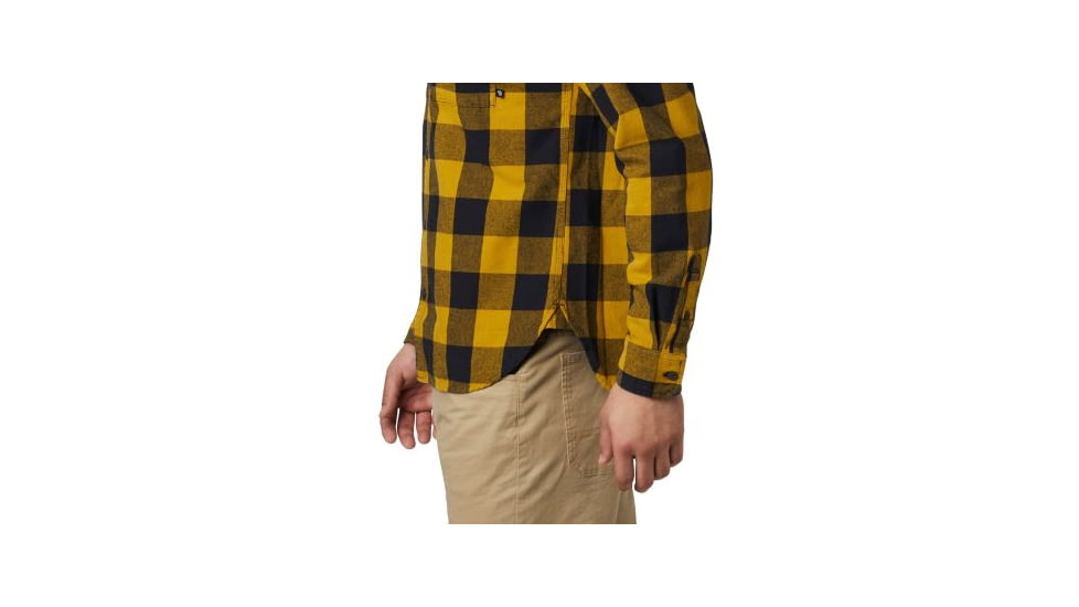 Mountain Hardwear Catalyst Edge Long Sleeve Shirt - Mens, Dark Bolt, Medium, 1851101236-M