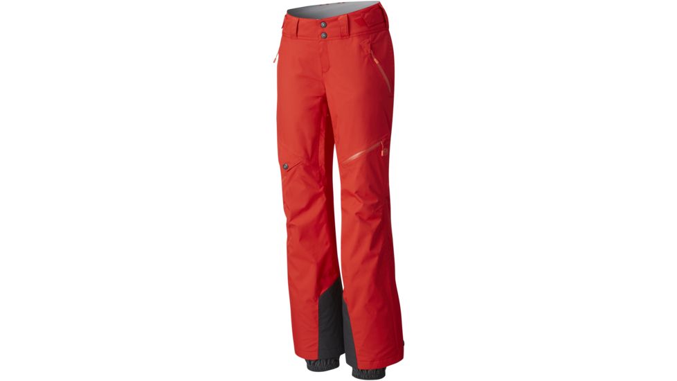 Mountain Hardwear Chute Insulated Pant - Women's-Fiery Red-32 in-Regular Inseam-X-Small