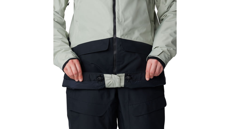 Mountain Hardwear Cloud Bank Gore-Tex Jacket - Womens, White Sage, Extra Large, 2092451341-XL