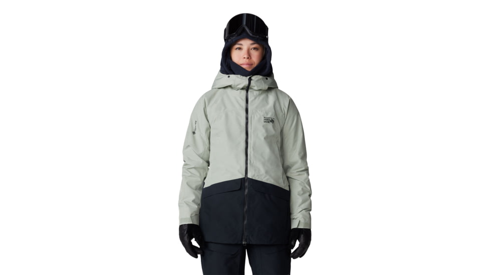 Mountain Hardwear Cloud Bank Gore-Tex Jacket - Womens, White Sage, Extra Large, 2092451341-XL