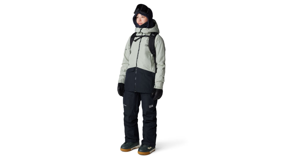 Mountain Hardwear Cloud Bank Gore-Tex Jacket - Womens, White Sage, Extra Large, 2092451341-XL