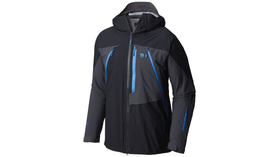 Mountain Hardwear CloudSeeker Ski Shell Jacket - Mens, Black, Small, 1812571010-S