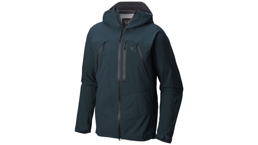 Mountain Hardwear CloudSeeker Ski Shell Jacket - Mens, Blue Spruce, Medium, 1812571310-M