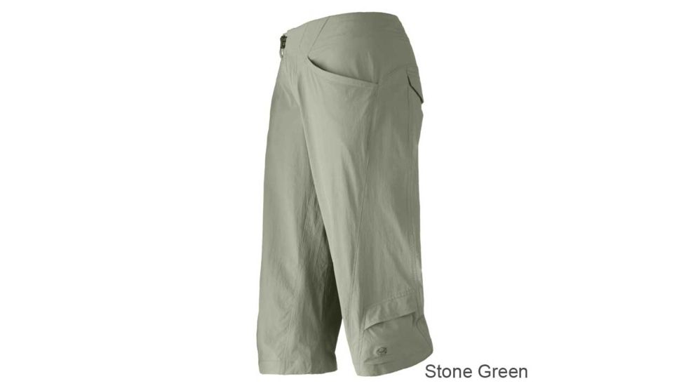 Mountain Hardwear Cortina Falls Pedal Pusher - Women's - Stone Green-10