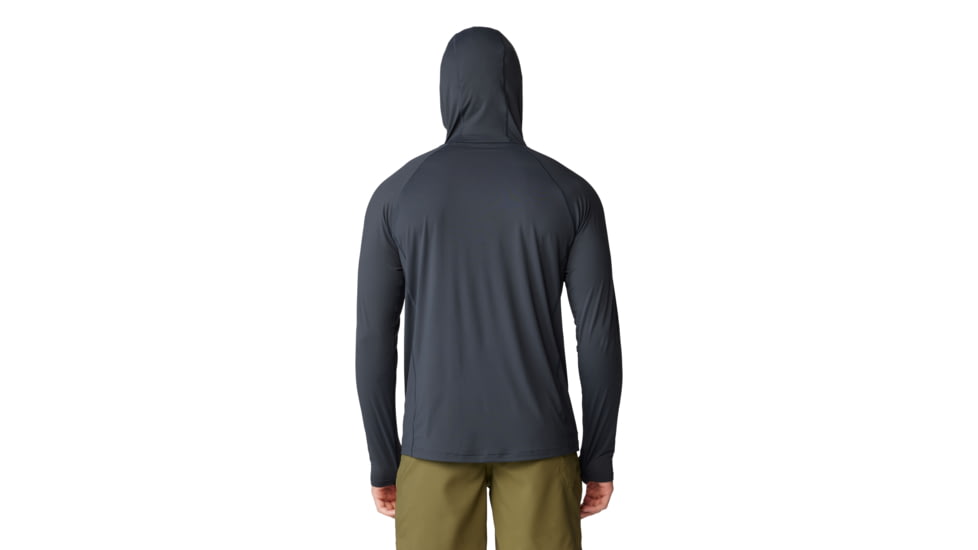 Mountain Hardwear Crater Lake Long Sleeve Hoody - Mens, 004, S, 1982411-004-S