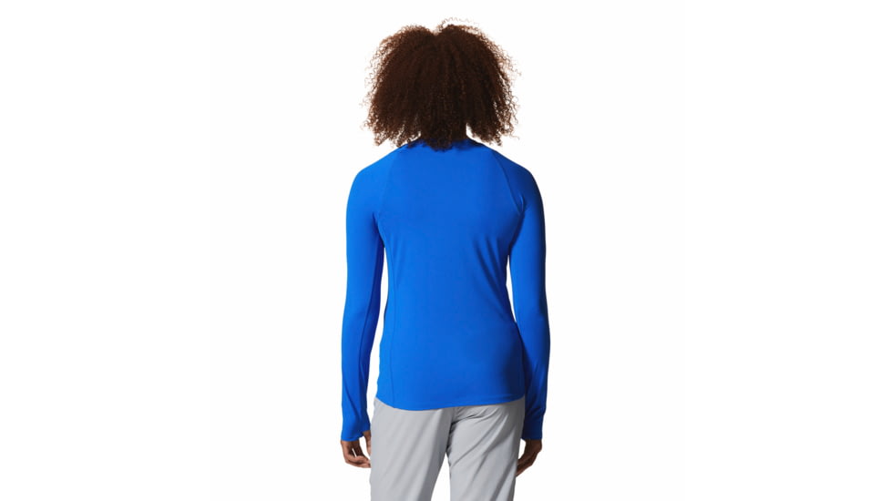Mountain Hardwear Crater Lake Long Sleeve Top - Womens, Bright Island Blue, Small, 1982721409-B-S