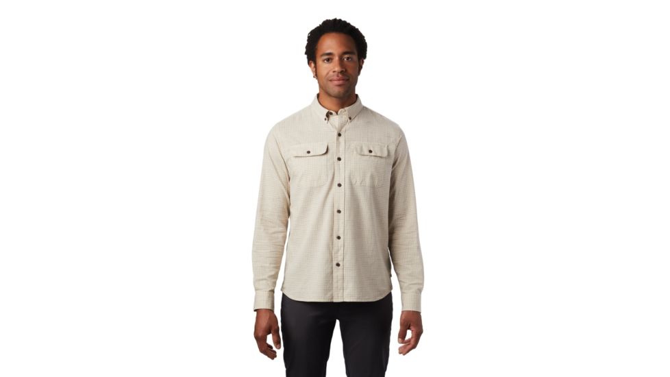 Mountain Hardwear Crystal Valley Long Sleeve Shirt - Mens, Lightlands, Medium, 1879061164-M