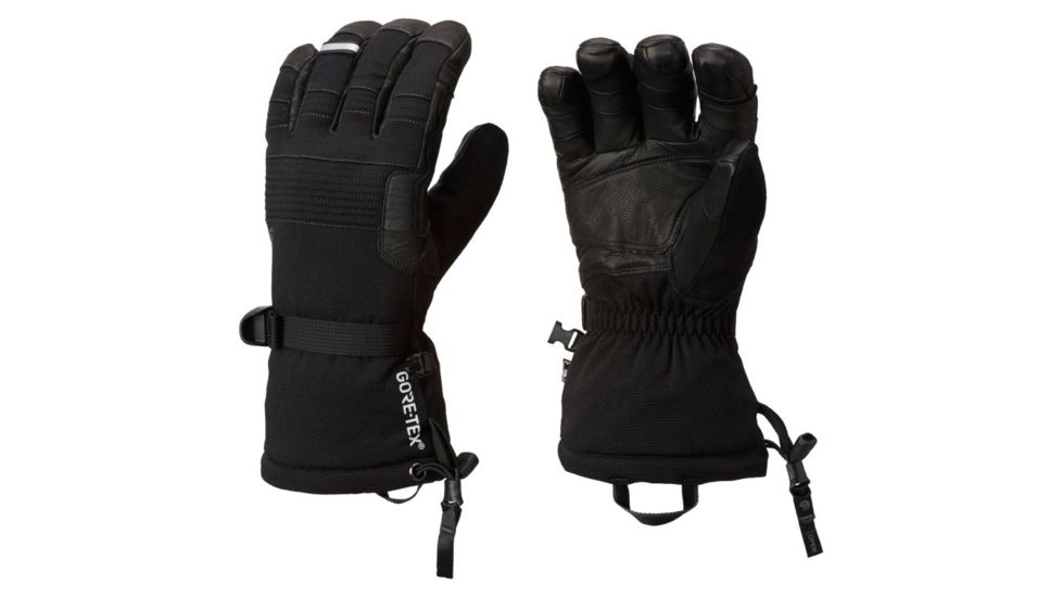 Mountain Hardwear Cyclone GORE-TEX Gloves - Unisex, Black, Medium, 1844161010-M