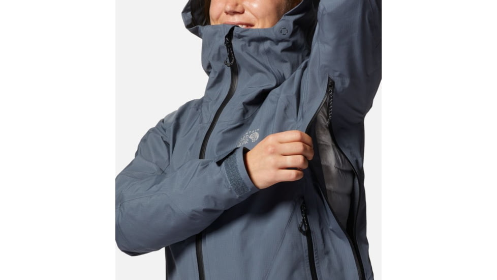 Mountain Hardwear Dawnlight Gore-Tex Pro Jacket - Womens, Blue Slate, Extra Large, 2024641417-XL