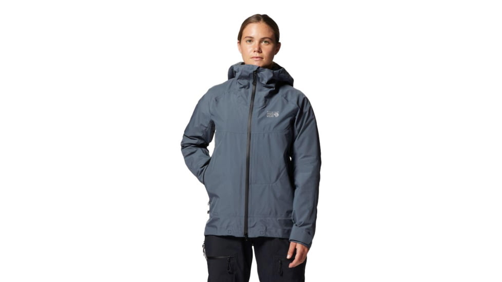 Mountain Hardwear Dawnlight Gore-Tex Pro Jacket - Womens, Blue Slate, Extra Large, 2024641417-XL