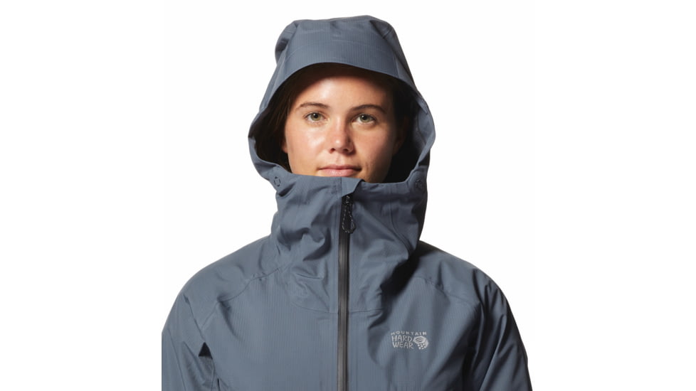 Mountain Hardwear Dawnlight Gore-Tex Pro Jacket - Womens, Blue Slate, Medium, 2024641417-Blue Slate-M