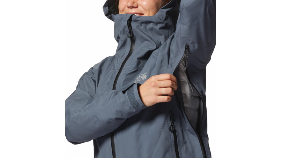 Mountain Hardwear Dawnlight Gore-Tex Pro Jacket - Womens, Blue Slate, Medium, 2024641417-Blue Slate-M