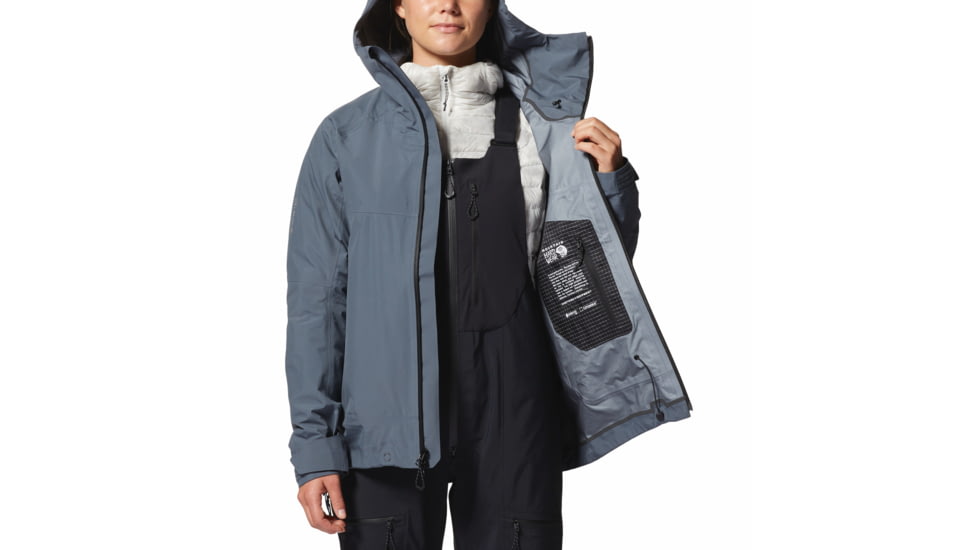 Mountain Hardwear Dawnlight Gore-Tex Pro Jacket - Womens, Blue Slate, Medium, 2024641417-Blue Slate-M