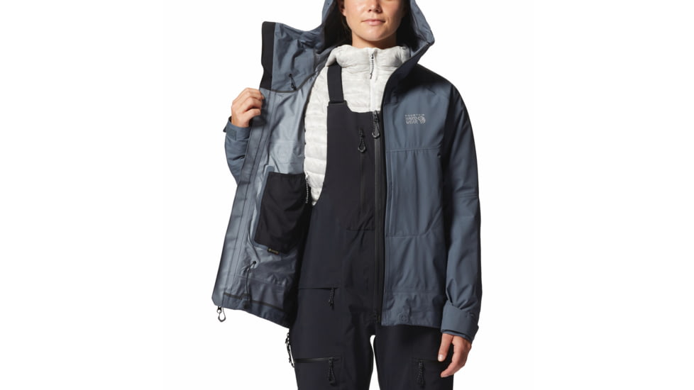 Mountain Hardwear Dawnlight Gore-Tex Pro Jacket - Womens, Blue Slate, Medium, 2024641417-Blue Slate-M