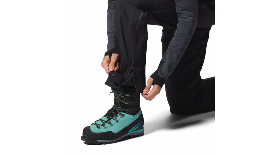 Mountain Hardwear Dawnlight Gore-Tex Pro Pants - Womens, Black, Large, 2024651010-BLACK-L-R