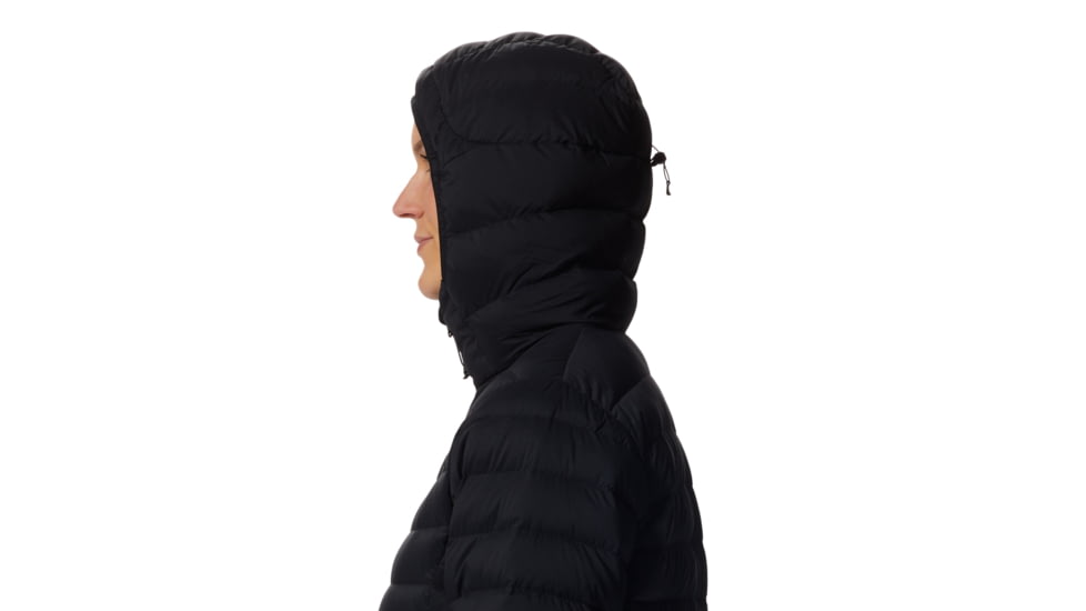 Mountain Hardwear Deloro Down Full Zip Hoody - Womens, Black, Medium, 2004161010-Black-M