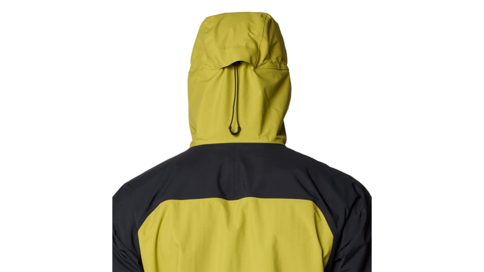 Mountain Hardwear Dry Times Hooded Jacket - Mens, Moon Moss/Black, XL, 190423024889