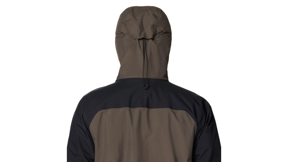 Mountain Hardwear Dry Times Hooded Jacket - Mens, Ridgeline/Black, S, 190423024971