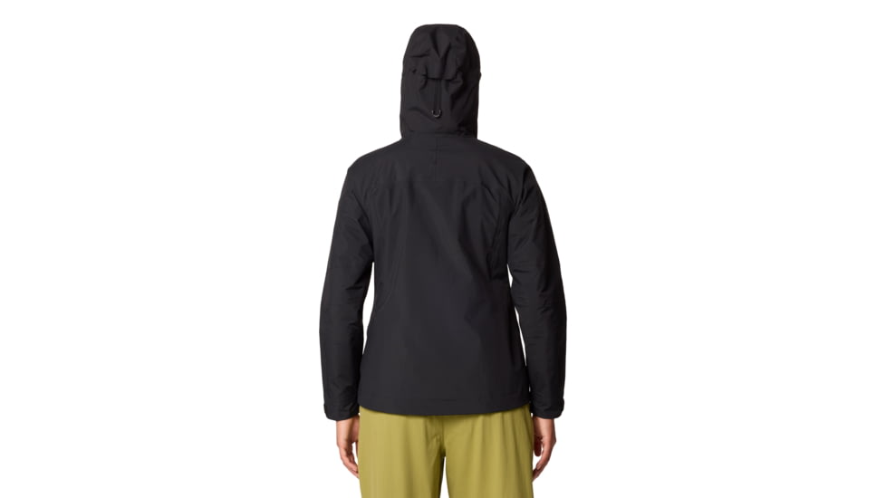 Mountain Hardwear Dry Times Hooded Jacket - Women's, Black, L, 2109741-010-L
