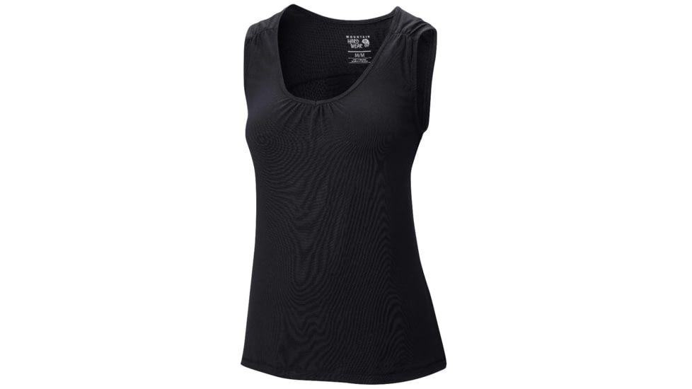 Mountain Hardwear DrySpun Sleeveless T - Women's-Black-Large