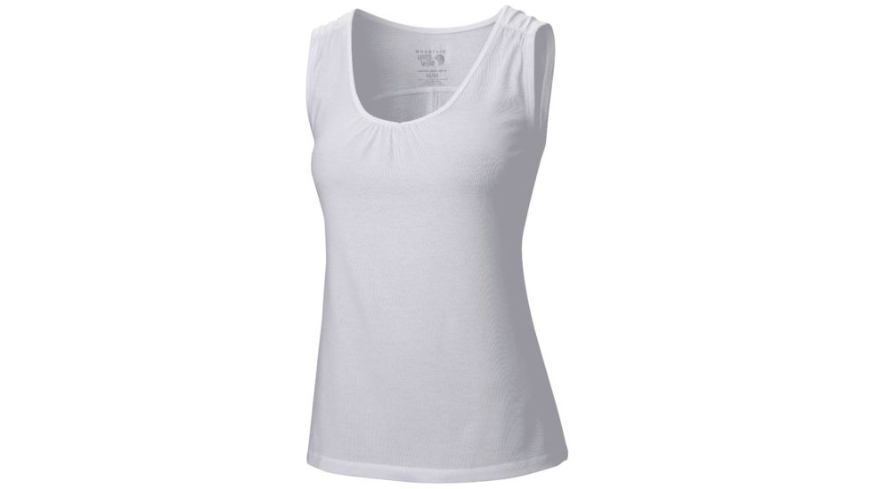 DrySpun Sleeveless T - Womens-White-Medium