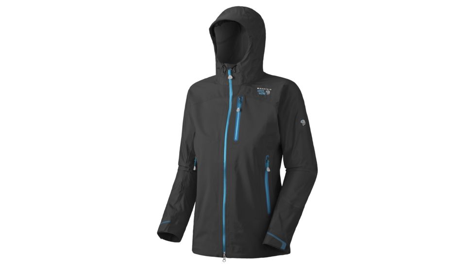 Mountain Hardwear Drystein Jacket - Women's-Black/Black-Small