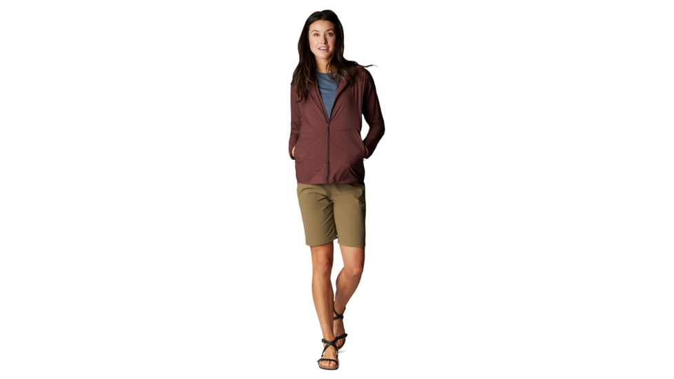 Mountain Hardwear Dynama/2 Bermuda - Women's, Raw Clay, Small, Regular, OL8624253-S-R