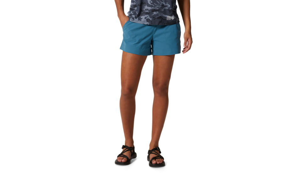 Mountain Hardwear Dynama/2 Short - Womens, Caspian, Small, Long, 1928721442-S-L