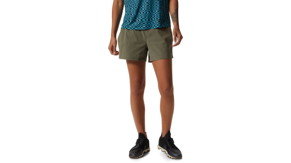 Mountain Hardwear Dynama/2 Short - Womens, Stone Green, Extra Large, Regular, 1928721397-XL-R