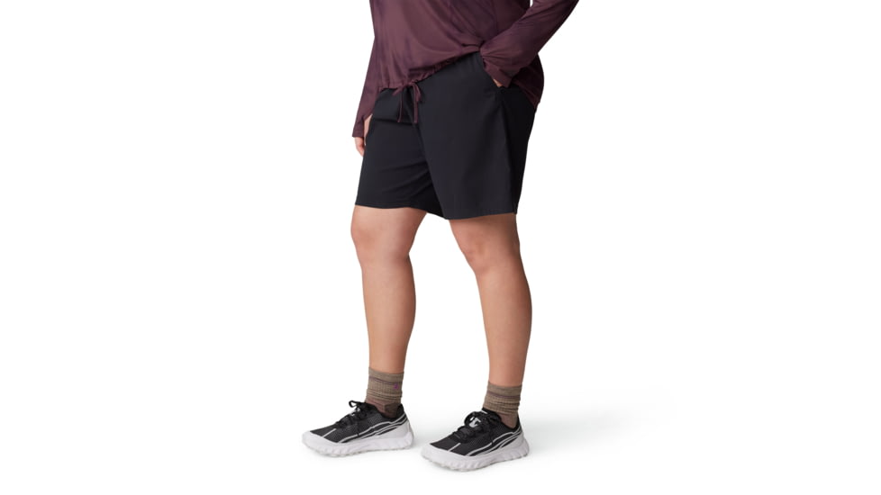 Mountain Hardwear Dynama Extended Bermuda - Women's, Black, 3XxR, 2095492-010-3XxR