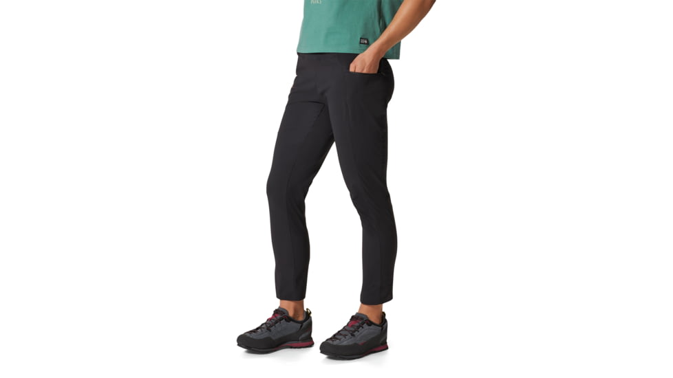 Mountain Hardwear Dynama High Rise Ankle Pants - Womens, 010, XSxR, 2095521-010-XSxR