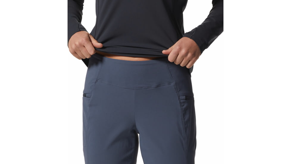 Mountain Hardwear Dynama High Rise Ankle Pants - Womens, Blue Slate, Medium, 1946291417-Blue Slate-M-R