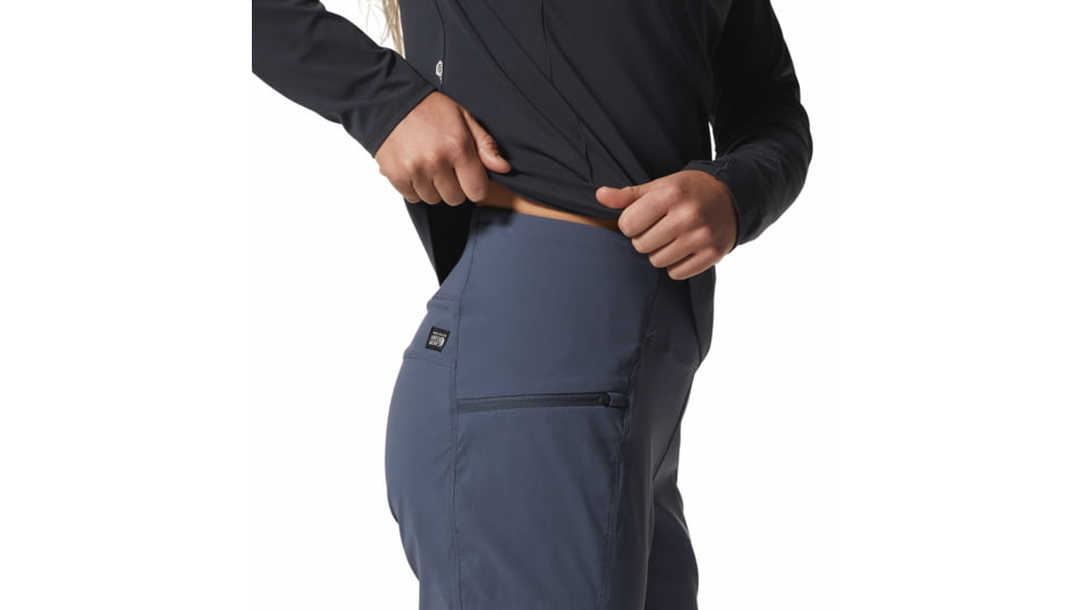 Mountain Hardwear Dynama High Rise Ankle Pants - Womens, Blue Slate, Medium, 1946291417-Blue Slate-M-R