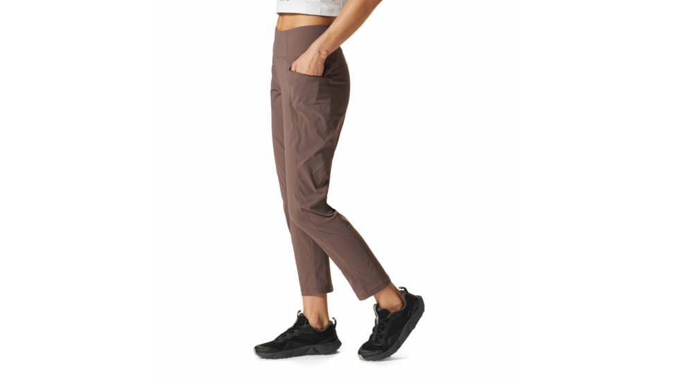 Mountain Hardwear Dynama High Rise Ankle Pants - Womens, Choss, Small, 1946291237-Choss-S-R