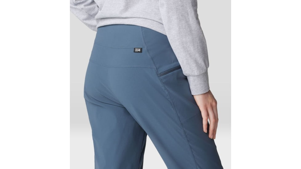 Mountain Hardwear Dynama High Rise Ankle Pants - Womens, Moon Blue, XLx5, 2095521-430-XXSxR