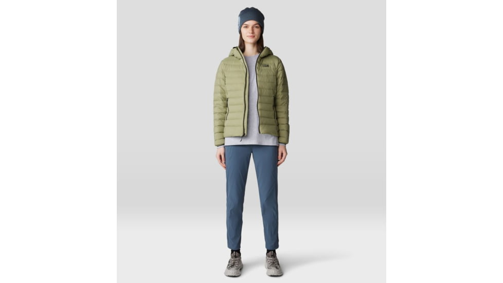 Mountain Hardwear Dynama High Rise Ankle Pants - Womens, Moon Blue, XLx5, 2095521-430-XXSxR