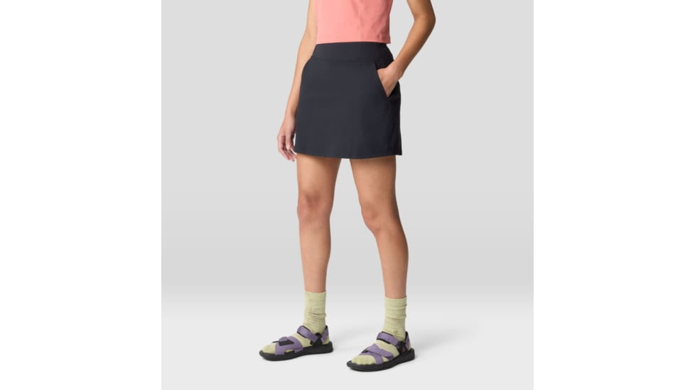 Mountain Hardwear Dynama Etended Skort - Women's, Black, 2XxR, 2110602-010-2XxR