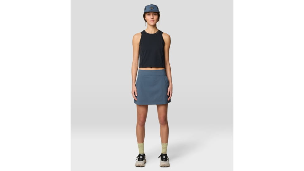 Mountain Hardwear Dynama Etended Skort - Women's, Moon Blue, 2XxR, 2110602-430-2XxR