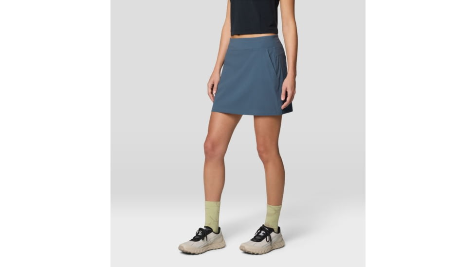 Mountain Hardwear Dynama Etended Skort - Women's, Moon Blue, 2XxR, 2110602-430-2XxR