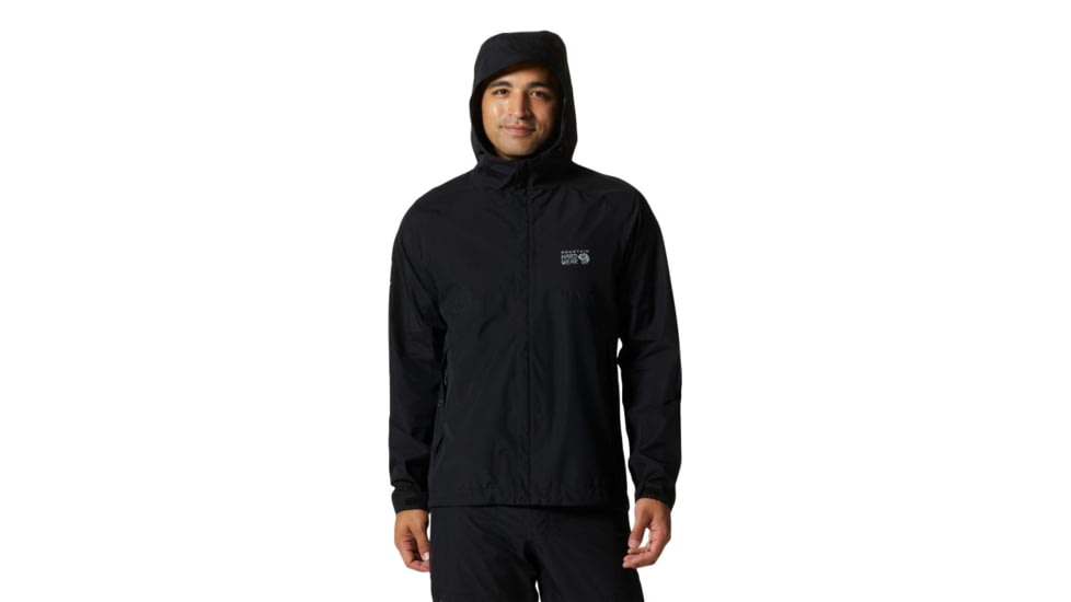 Mountain Hardwear Exposure/2 Gore-Tex Paclite Jacket - Mens, Black, Medium, 1929851010-M