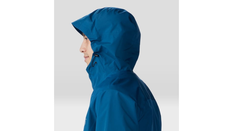 Mountain Hardwear Exposure/2 Gore-Tex Paclite Jacket - Mens, Dark Caspian, Large, 1929851418-L