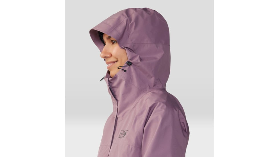 Mountain Hardwear Exposure/2 Gore-Tex Paclite Jacket - Womens, Dark Daze, Extra Large, 1929901534-XL