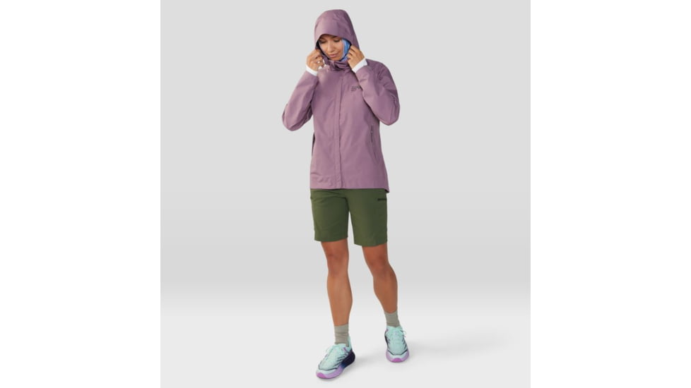 Mountain Hardwear Exposure/2 Gore-Tex Paclite Jacket - Womens, Dark Daze, Extra Large, 1929901534-XL