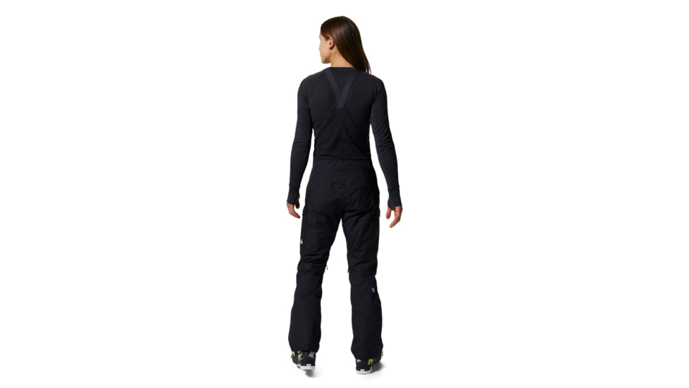 Mountain Hardwear Firefall/2 Bib - Womens, Black, Large, Regular, 1943091010-Black-L-R