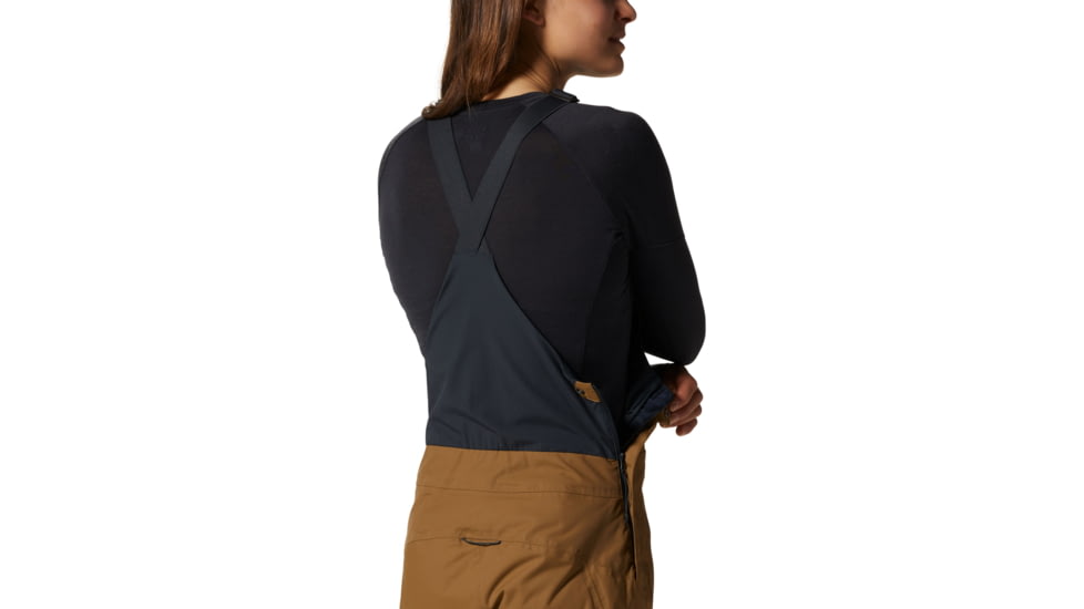 Mountain Hardwear Firefall/2 Bib - Womens, Corozo Nut, Small, Regular, 1943091239-Corozo Nut-S-R